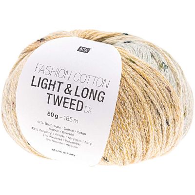 Fashion Cotton Light & Long Tweed dk von Rico Design