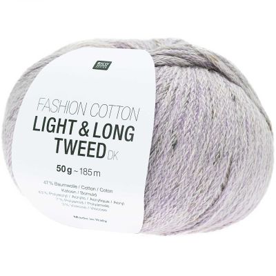 Fashion Cotton Light & Long Tweed dk von Rico Design