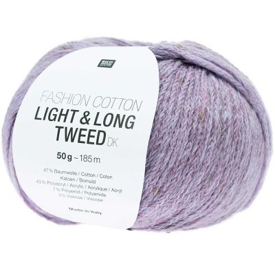 Fashion Cotton Light & Long Tweed dk von Rico Design