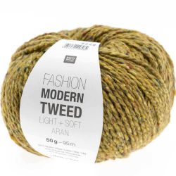 Fashion Modern Tweed aran von Rico Design