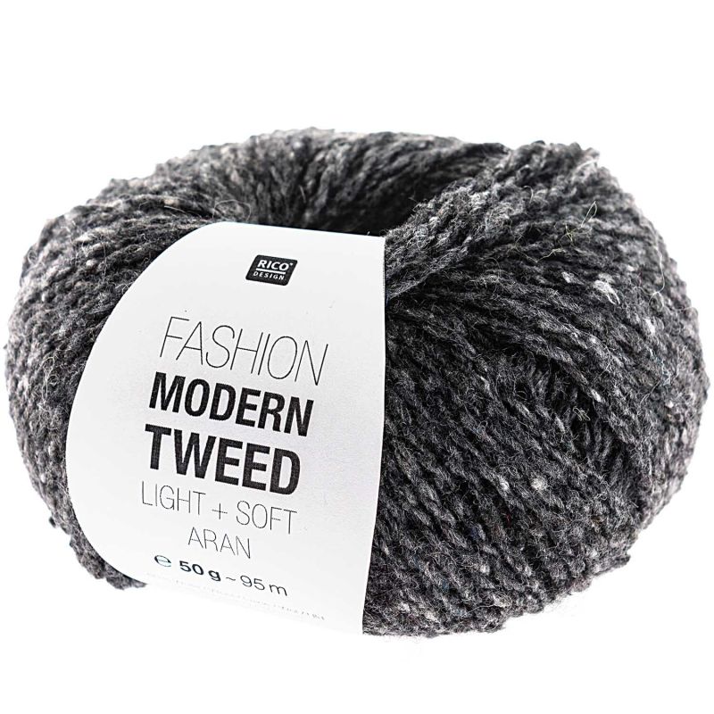 Fashion Modern Tweed aran von Rico Design