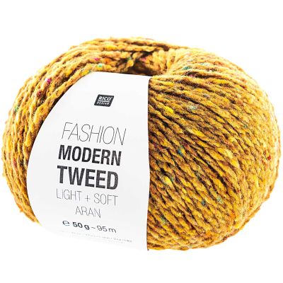 Fashion Modern Tweed aran von Rico Design