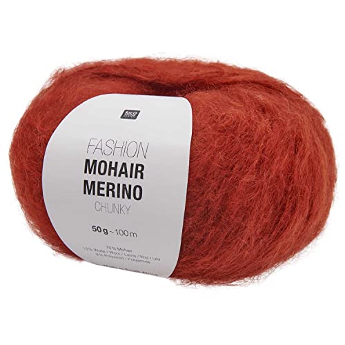 Rico Design | Fashion Mohair Merino Chunky | 50g 100m rost von Rico Design