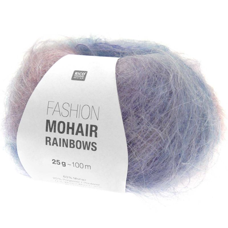 Fashion Mohair Rainbows von Rico Design