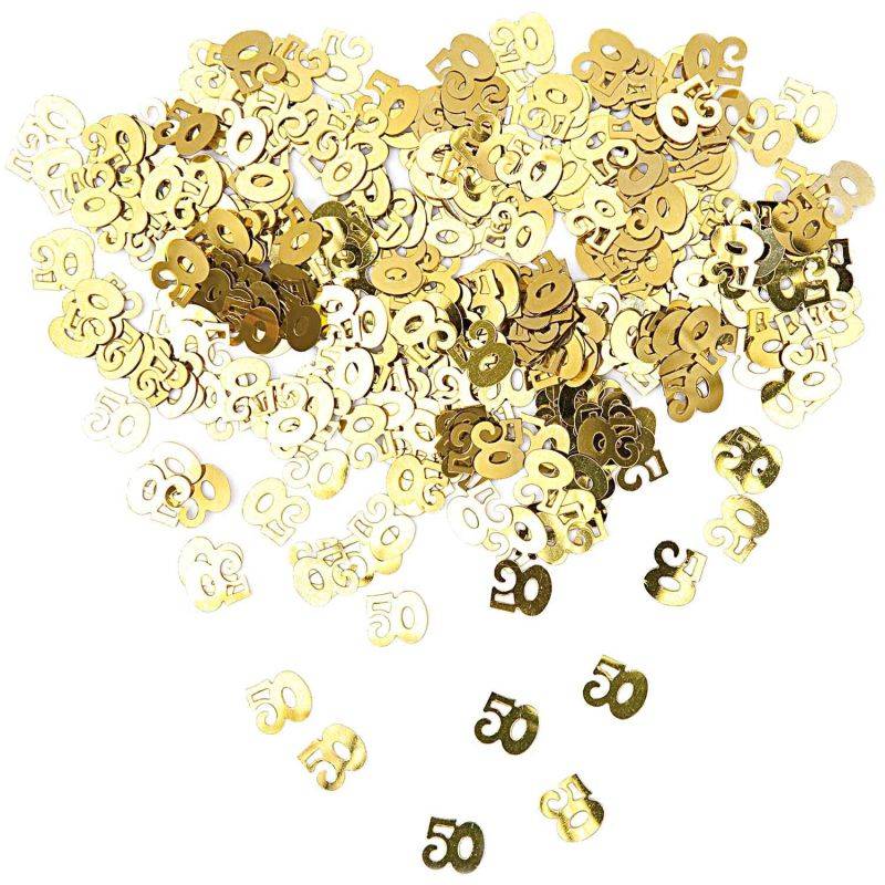 Flitter Streu 50 gold 10g von Rico Design