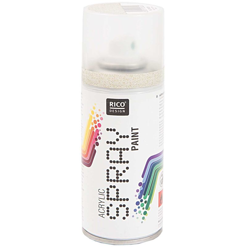 Glitter Spray Paint gold 150ml von Rico Design