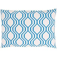 Gobelin Kissen grafisch blau 50x35cm zum Sticken von Rico Design