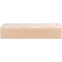 Rico Design Holzständer für Trockenblumen, 21 x 4 x 5 cm von Beige