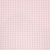 Jerseystoff Happy Baby Herzchen rosa 72x100cm von Rico Design