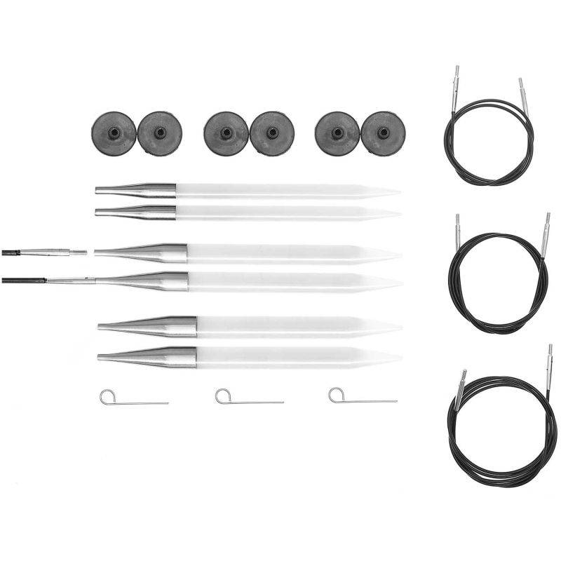 Nadelset Chunky Acryl 18teilig von Rico Design