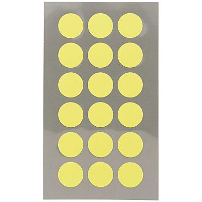 Office Sticker Punkte 15mm 4 Bogen von Rico Design