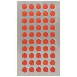 Office Sticker Punkte 8mm 4 Bogen von Rico Design