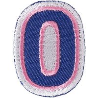 Patch Buchstabe zum Aufbügeln 3,2cm von Rico Design