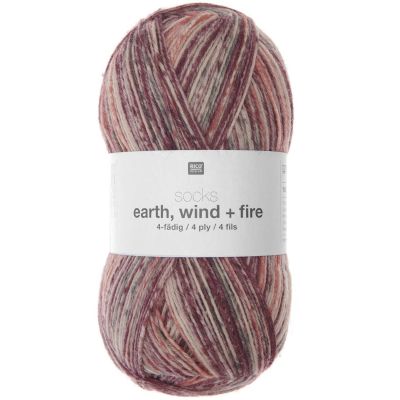 Socks Earth + Wind + Fire 4-fägig von Rico Design