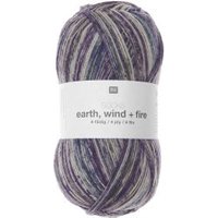 Socks Earth + Wind + Fire 4-fägig von Rico Design