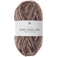 Socks Earth + Wind + Fire 4-fägig von Rico Design