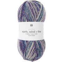 Socks Earth + Wind + Fire 6-fädig von Rico Design