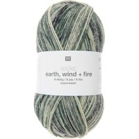 Socks Earth + Wind + Fire 6-fädig von Rico Design