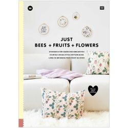 Stickbuch Just Bees + Fruits + Flowers Nr. 181 von Rico Design