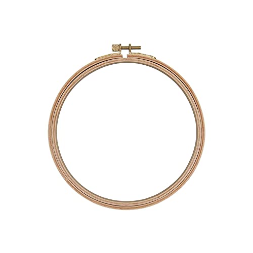 Rico Design Stickring 10,5 cm - Stickrahmen Ring aus Buchenholz 3-Fach verleimt - ideal für Kreuzstich & Stickereien - DIY Kunsthandwerk von Rico Design