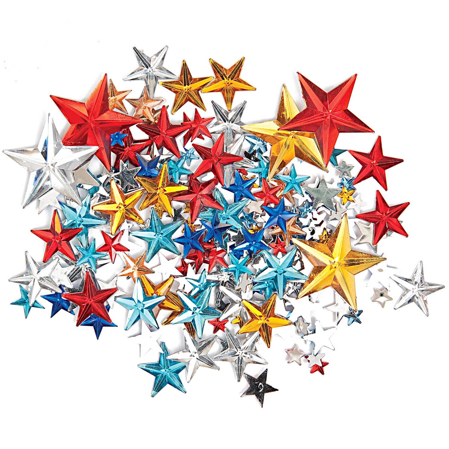 Strass Sterne Mix mehrfarbig ca. 300 Stück Strass Sterne Mix mehrfarbig ca. 300 Stück von Rico Design