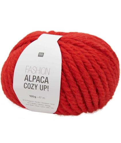 Rico Design Strickgarn, 100 g Wolle und Alpaka Fashion Alpaka Cozy Up von Rico Design