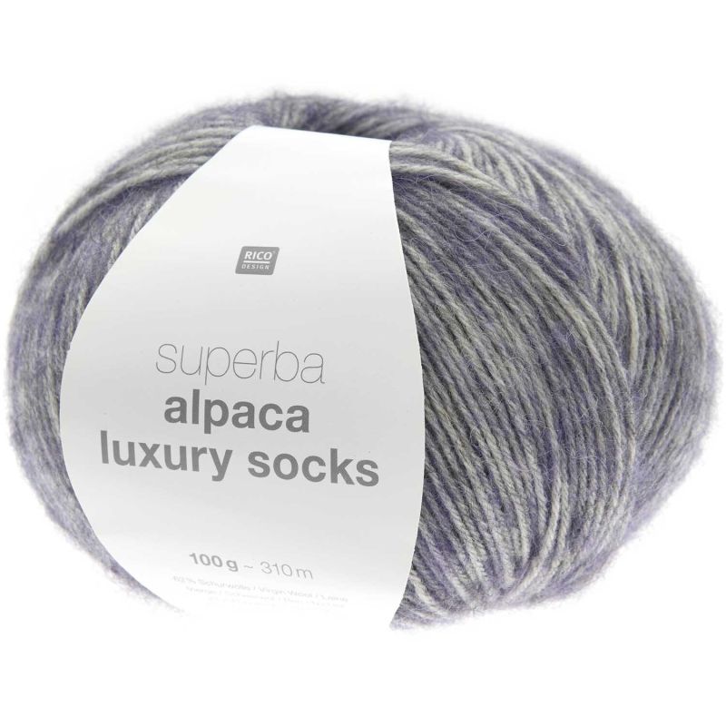 Superba Alpaca Luxury Socks von Rico Design