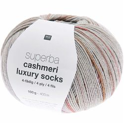 Superba Cashmeri Luxury Socks 4fädig von Rico Design