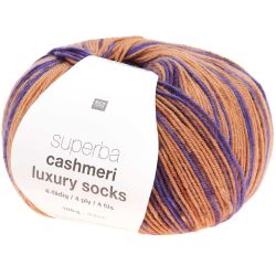 Superba Cashmeri Luxury Socks 4fädig von Rico Design