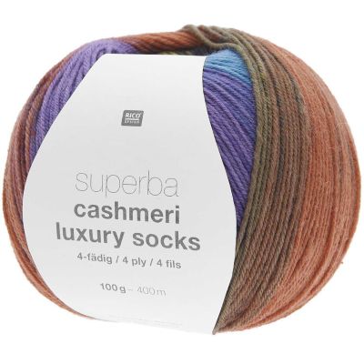 Superba Cashmeri Luxury Socks 4fädig von Rico Design