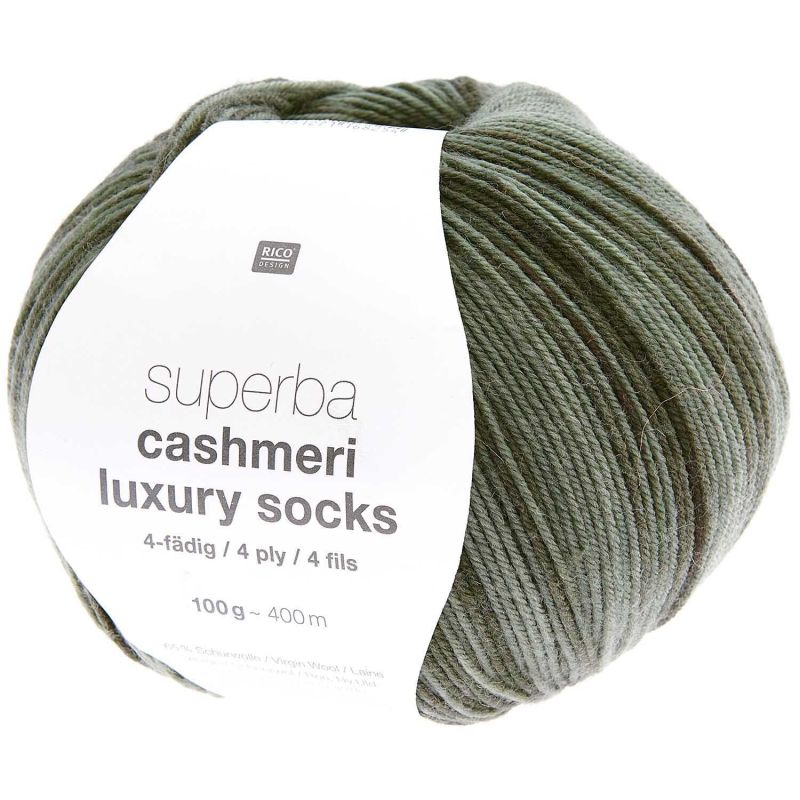 Superba Cashmeri Luxury Socks 4fädig von Rico Design