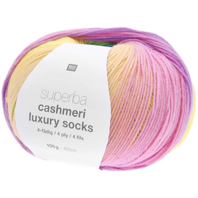 Superba Cashmeri Luxury Socks 4fädig von Rico Design