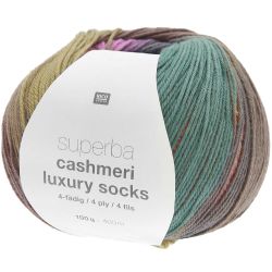 Superba Cashmeri Luxury Socks 4fädig von Rico Design