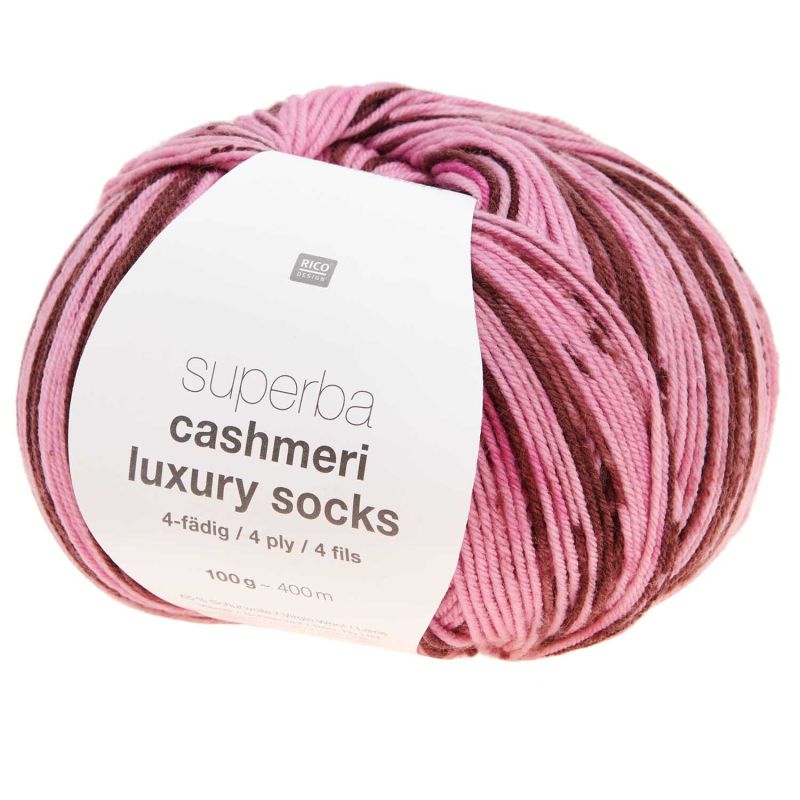 Superba Cashmeri Luxury Socks 4fädig von Rico Design