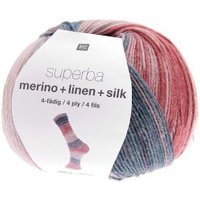 Superba Merino + Linen + Silk 4fädig von Rico Design