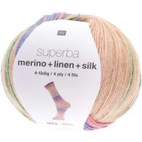 Superba Merino + Linen + Silk 4fädig von Rico Design