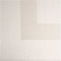 Tischdecke beige mit Tupfen 90x90cm von Rico Design