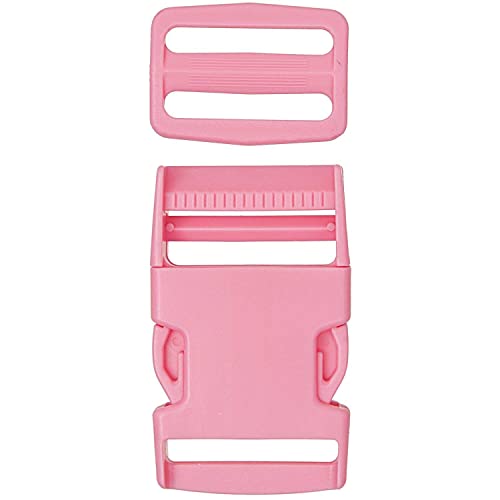 Rico Design Verschluss mit Clip pink – 40 mm – 1 Stück von Rico Design