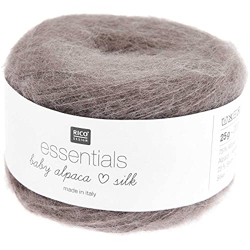 Rico Essentials Baby Alpaca Loves Silk 002 beige von Rico Design