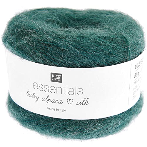 Rico Essentials Baby Alpaca Loves Silk 005 petrol von Rico Design