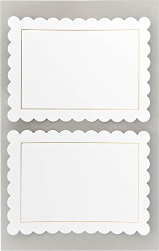 Rico Office Stick WHI Etiketten Rosette 4 Blatt 9,5 x 19 cm von Rico Design