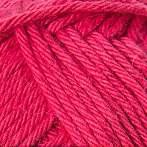 Ricorumi DK Wolle 100% Baumwolle Häkelgarn Häkelwolle 1 Knäul 25g Farbe (013 Himbeere) von Rico Design