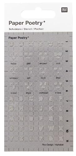 Schablone, Bullet Diary, Emotion Schablone, Bullet Diary, Emotion von Rico Design