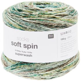 Socks Soft Spin 6-fädig von Rico Design