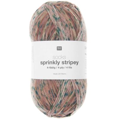 Socks Sprinkly Striply 4-fädig von Rico Design