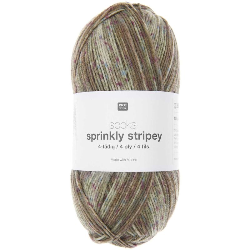 Socks Sprinkly Striply 4-fädig von Rico Design