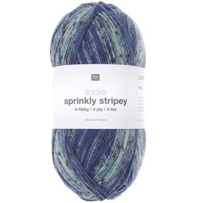 Socks Sprinkly Striply 4-fädig von Rico Design