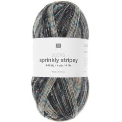 Socks Sprinkly Striply 4-fädig von Rico Design