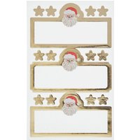 Sticker "Etiketten Santa" Sticker "Etiketten Santa" von Rico Design