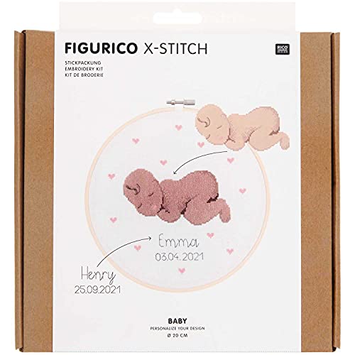 Stickpackung Figurico Baby von Rico Design